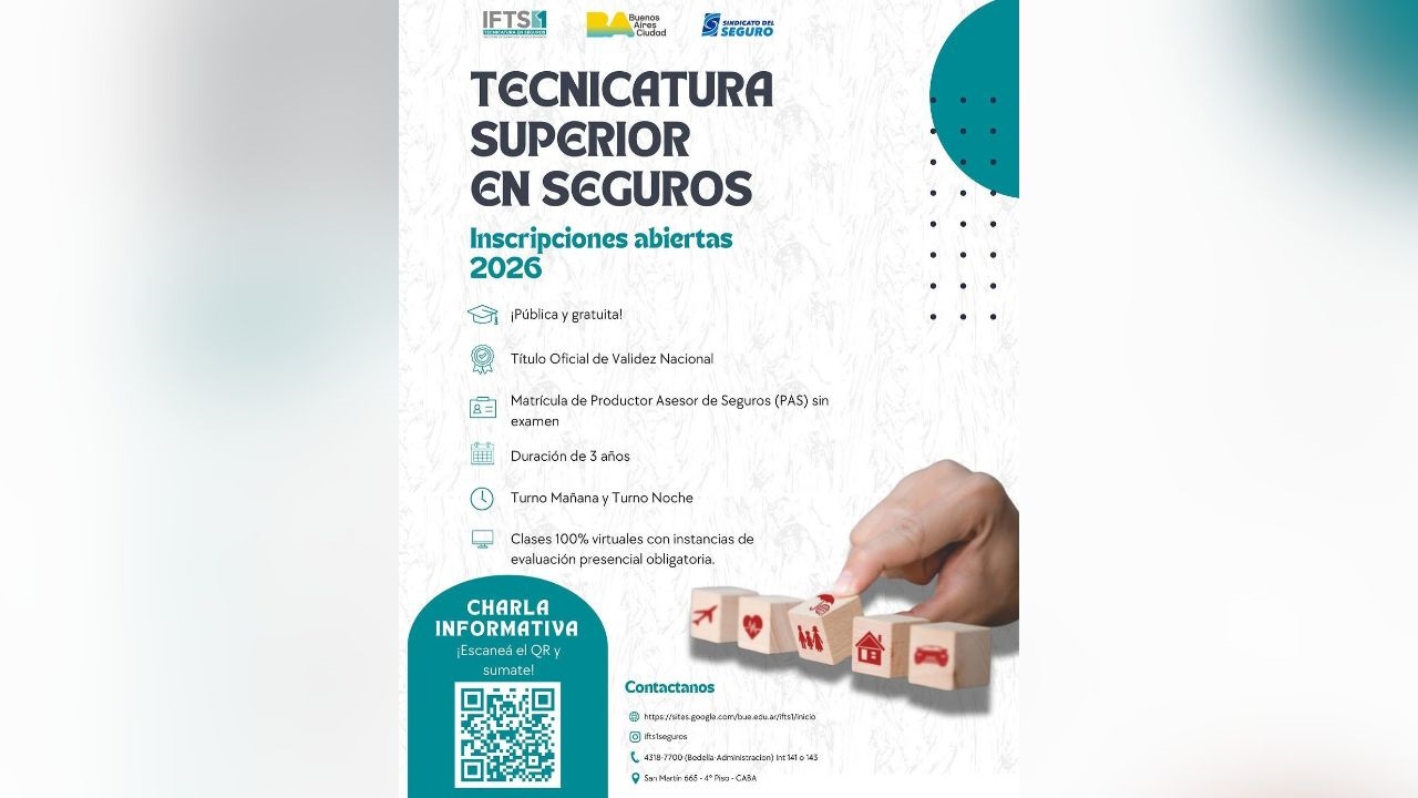 Ya se encuentran abiertas las inscripciones a la carrera para comenzar en el segundo cuatrimestre. Modalidad virtual.