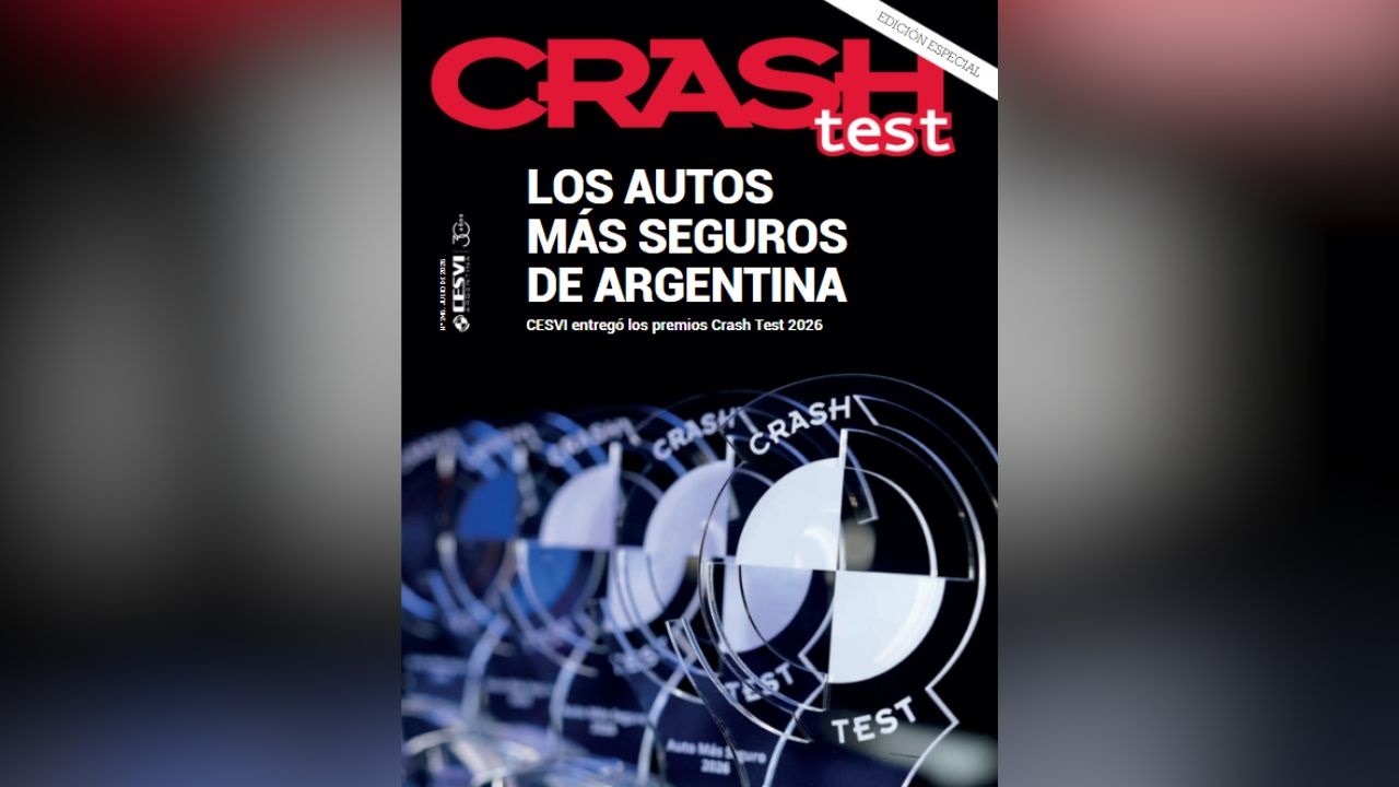 Descargate la última edición de Crash Test y conocé todas las novedades del mundo automotriz y la seguridad vial.