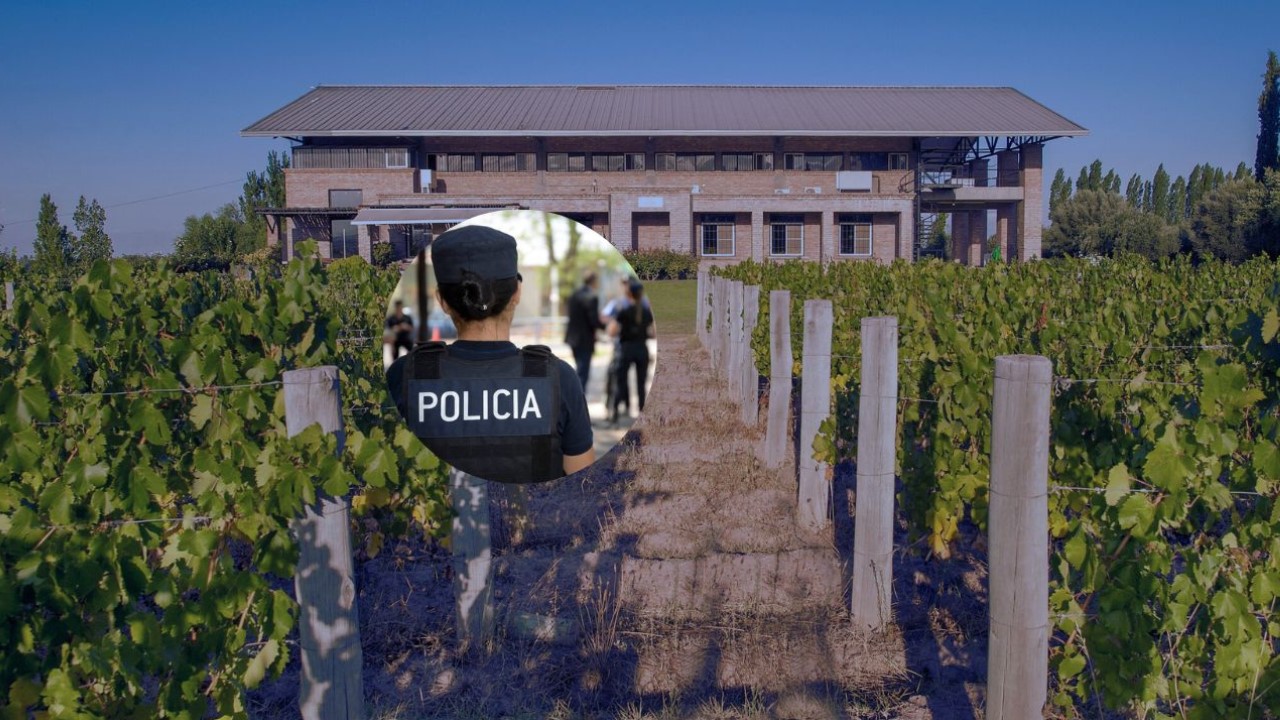 Le robaron a dos turistas brasileños que se encontraban en un tour y a tres empleados de la bodega.