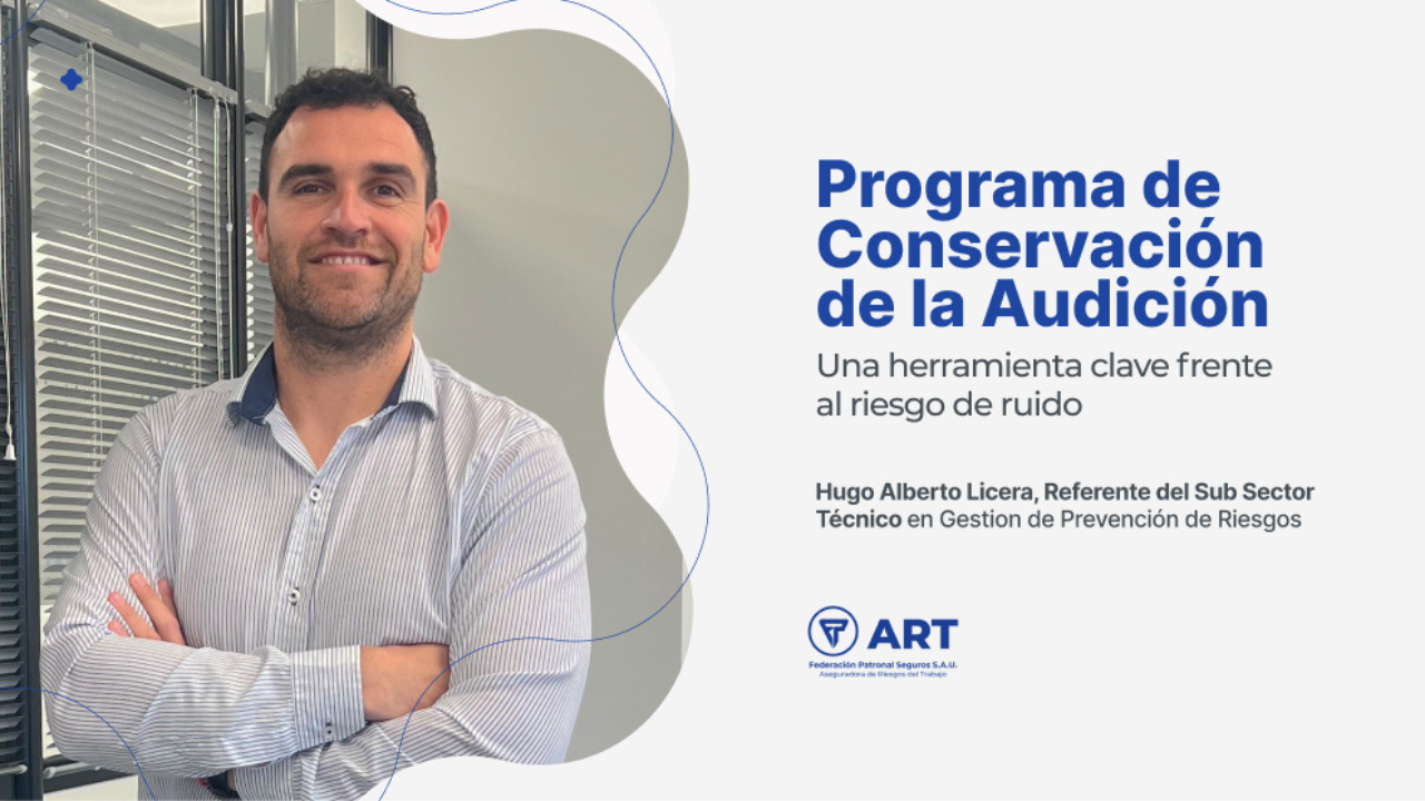 La compañía impulsa el desarrollo del Programa de Conservación de la Audición, una iniciativa destinada a asesorar a los empleadores en la evaluación adecuada del riesgo.