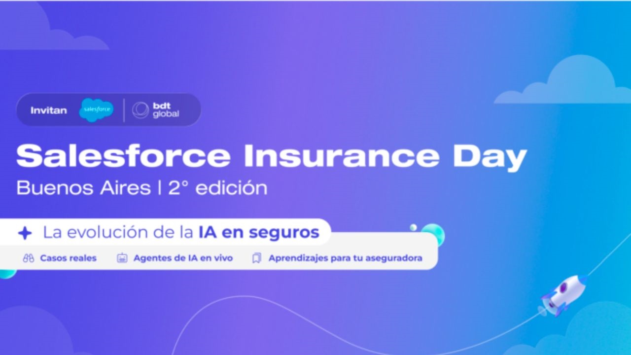 El encuentro que reunirá a referentes de la industria aseguradora para analizar cómo la IA están transformando el negocio, entre otros temas, tendrá lugar el 6 de agosto.