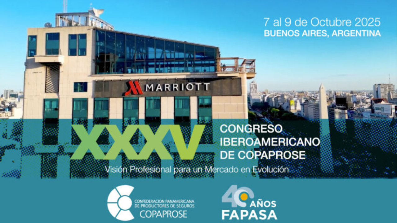 Buenos Aires recibirá a los principales referentes del sector asegurador de América, España y Portugal, entre el 7 y el 9 de octubre de 2025.