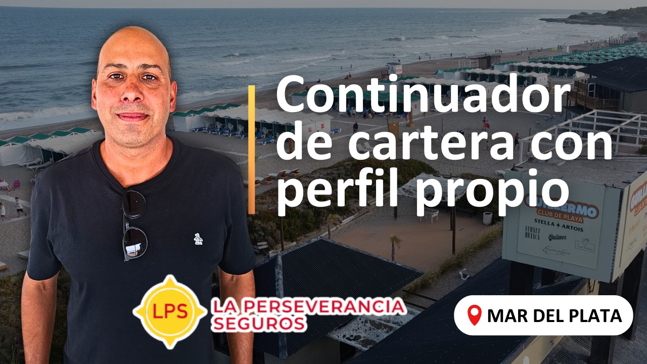 Conversamos con Santiago González, colega productor de seguros marplatense, quien nos contó de sus orígenes en la actividad, cómo es su operatoria diaria con La Perseverancia Seguros, y más.