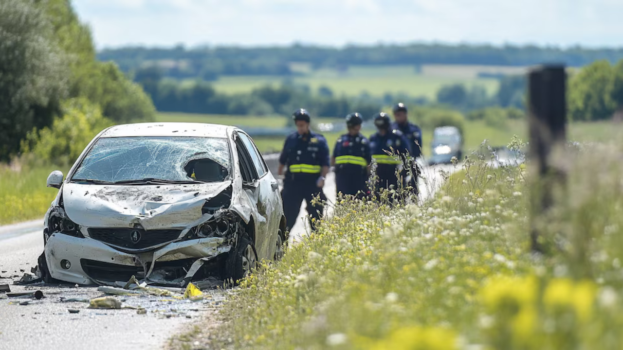 La sentencia ordena el pago de una compensación tras un accidente causado por una pieza mecánica en la ruta, que los damnificados no pudieron evitar. El juez determinó que los daños físicos, psicológicos y materiales sufridos se deben a una falla en el deber de seguridad de la empresa.